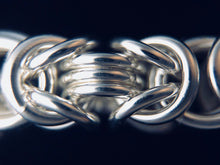 Seaxwolf unique 925 sterling silver Byzantine chain jewelry with designer clasp for men and women.