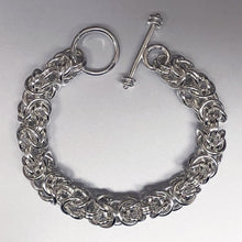 Seaxwolf robust 12 gauge handcrafted  Byzantine chain jewelry with designer clasp for men and women.