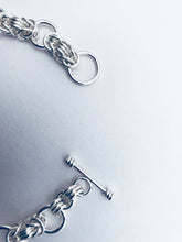 Byzantine Collette Sterling Silver Chain Bracelet, Fine Jewelry Handmade by seaXwolf