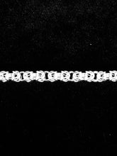 Closeup of design - Sterling Silver fine Byzantine 3 bracelet by seaXwolf Handmade Fine Jewelry